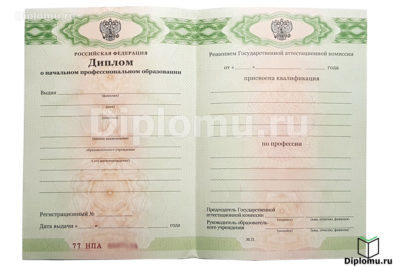 диплом пту